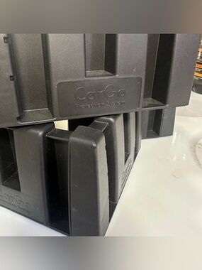 4 VW Cargo Block Containment System blocks for use with a Cargo mat. Blocks only